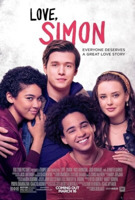 LOVE, SIMON MOVIE POSTER 2 Sided ORIGINAL 27x40 NICK ROBINSON JENNIFER GARNER
