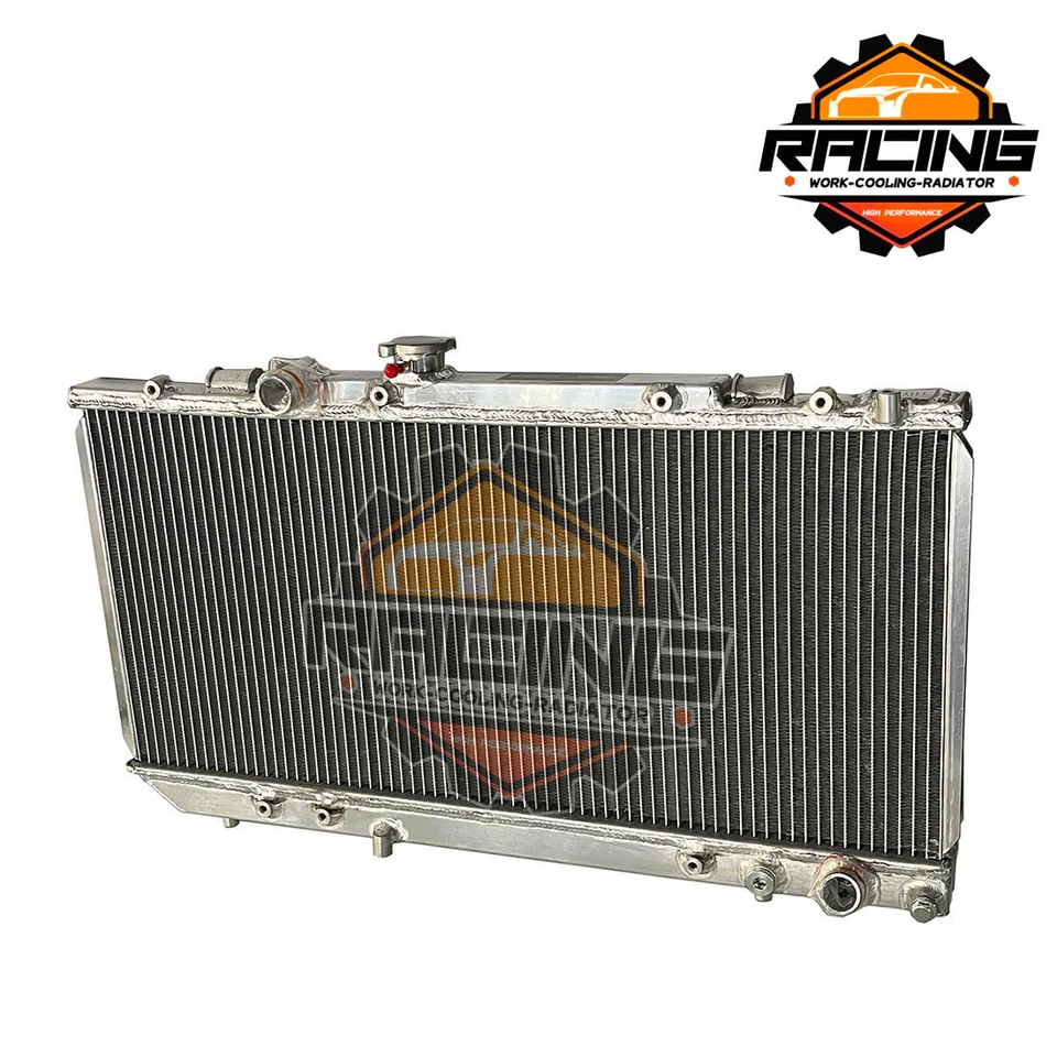 Полностью алюминиевый радиатор для 1990-1993 Toyota Celica GT GTS 1174 MT 1991 1992 1993 - Изображение 3 из 4
