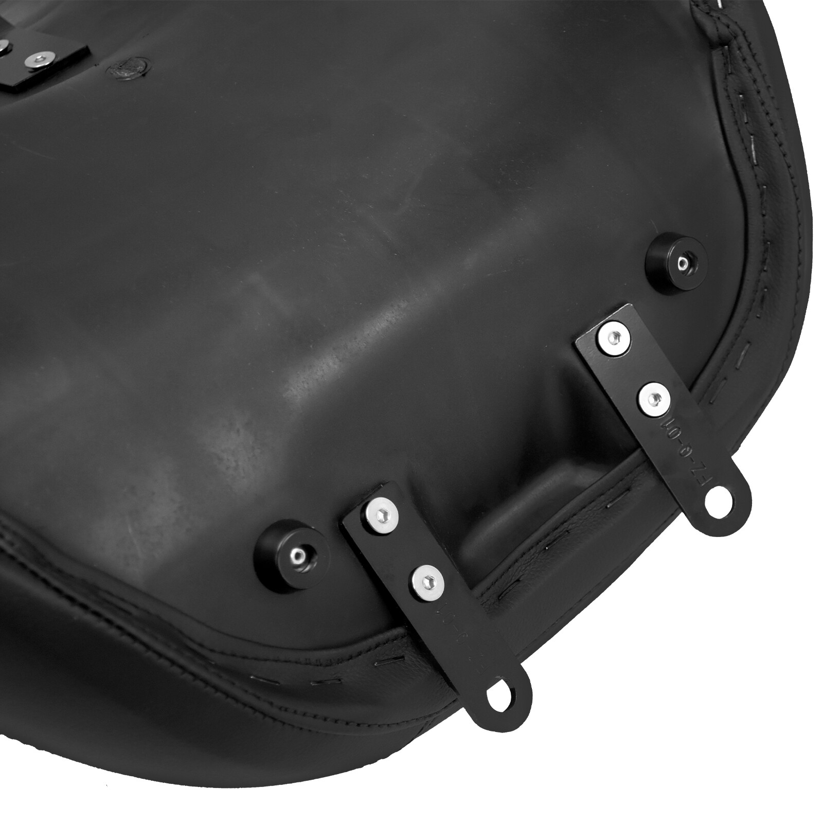 Black Driver Passenger Seat For Harley FLFB Fat Boy 18-2023 FXBR Breakout 23-24