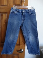 Sonoma Relaxed Fit casual denim blue jeans size 10H Husky