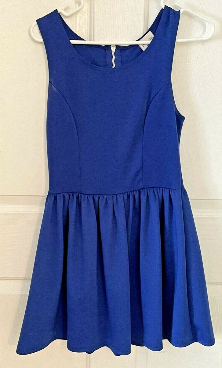 Pac Sun LA Hearts Women's Size Medium Blue Sleeveless Dress Back Zipper USA | eBay Pac Sun LA Hearts Women's Size Medium Blue Sleeveless Dress Back Zipper USA | eBay