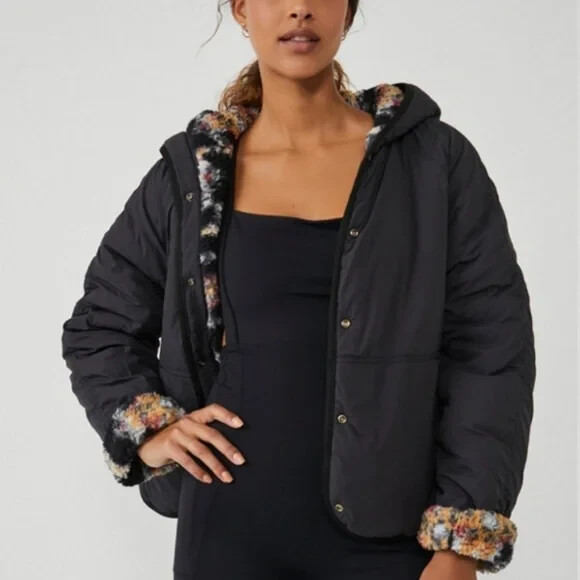 NWT $248 FP Movement FREE PEOPLE Elevation Jacquard Reversible