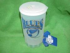 VTG 1996 St Louis Blues Hockey Beer Mug Cup w/Cover & Handle USA NHL Stanley Cup
