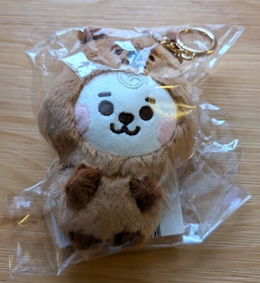 [Japan Line] Authentischer BT21 RJ Baby Plüsch flauschiger Schlüsselanhänger (UK-Verkäufer)