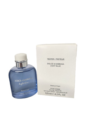 DOLCE & GABBANA LIGHT BLUE P/H BEAUTY OF CAPRI EAU DE TOILETTE SPRAY 125ML (T)