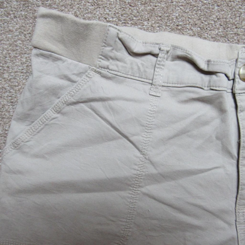 LEE WOMENS REGULAR STRAIGHT BERMUDA STRETCH SHORTS 36W 18L REF (NC02969 - Image 2 of 4