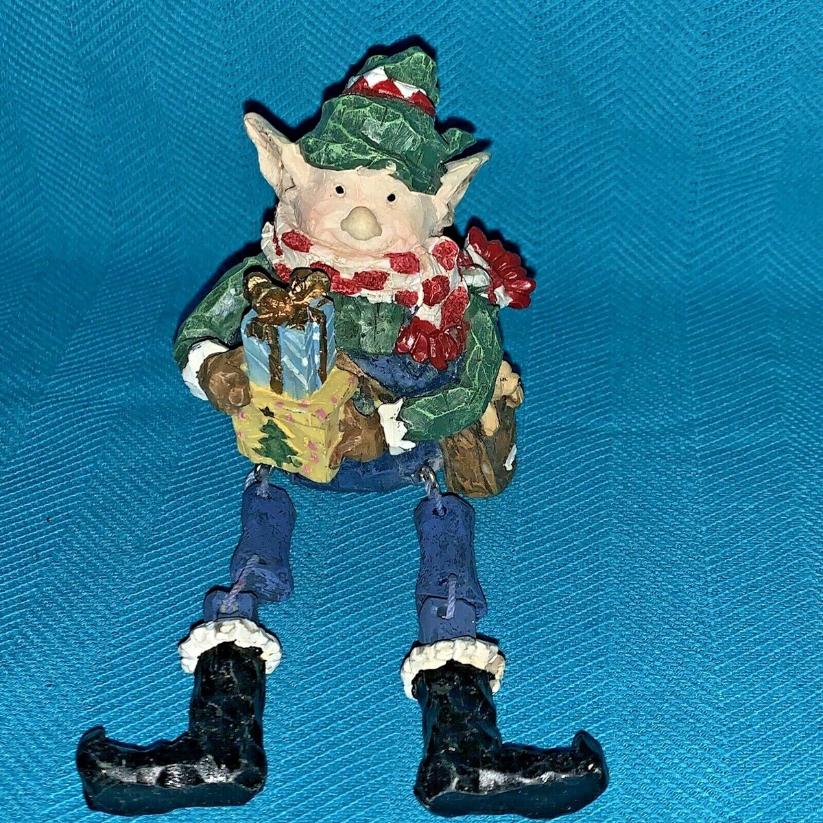 Retired Anthromorphic Long Legs Shelf Sitter ELF Elfin Troll Magic