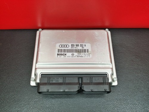 8E0909552N 0261208039 Audi A4 B6 2,4 Benzin Motorsteuergerät Steuergerät 8E0909552 N
