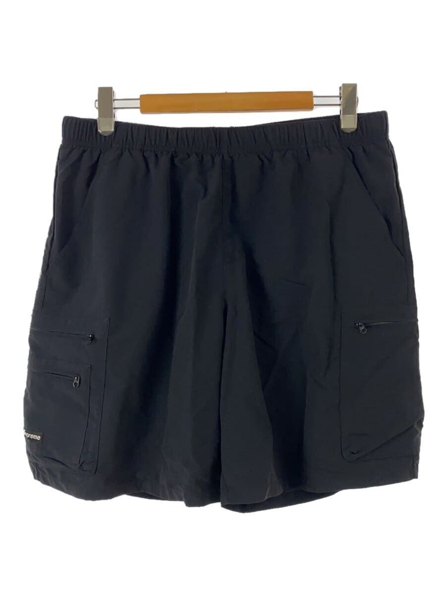 XL Supreme Nylon Cargo Water Short Black