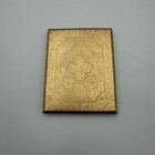 Very Rare Vintage Colibri Gold Tone Cigarette Case