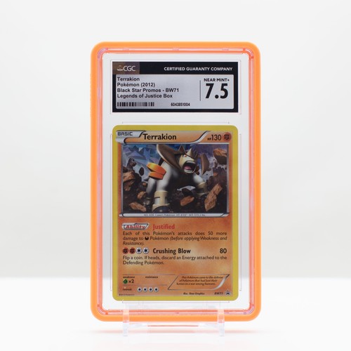 Terrakion graded CGC 7.5 for sale on eBay