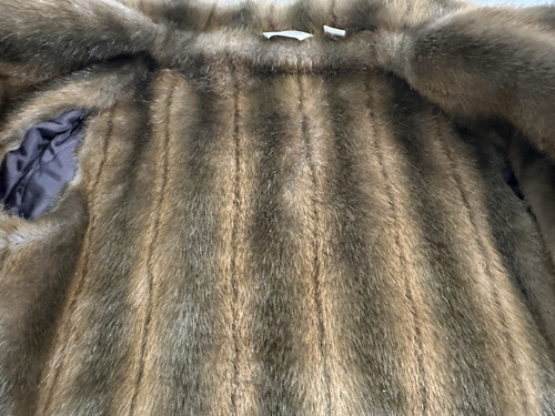 ST. JOHNS BAY Denim Trucker Jacket Faux Fur Collar XL - Picture 4 of 6