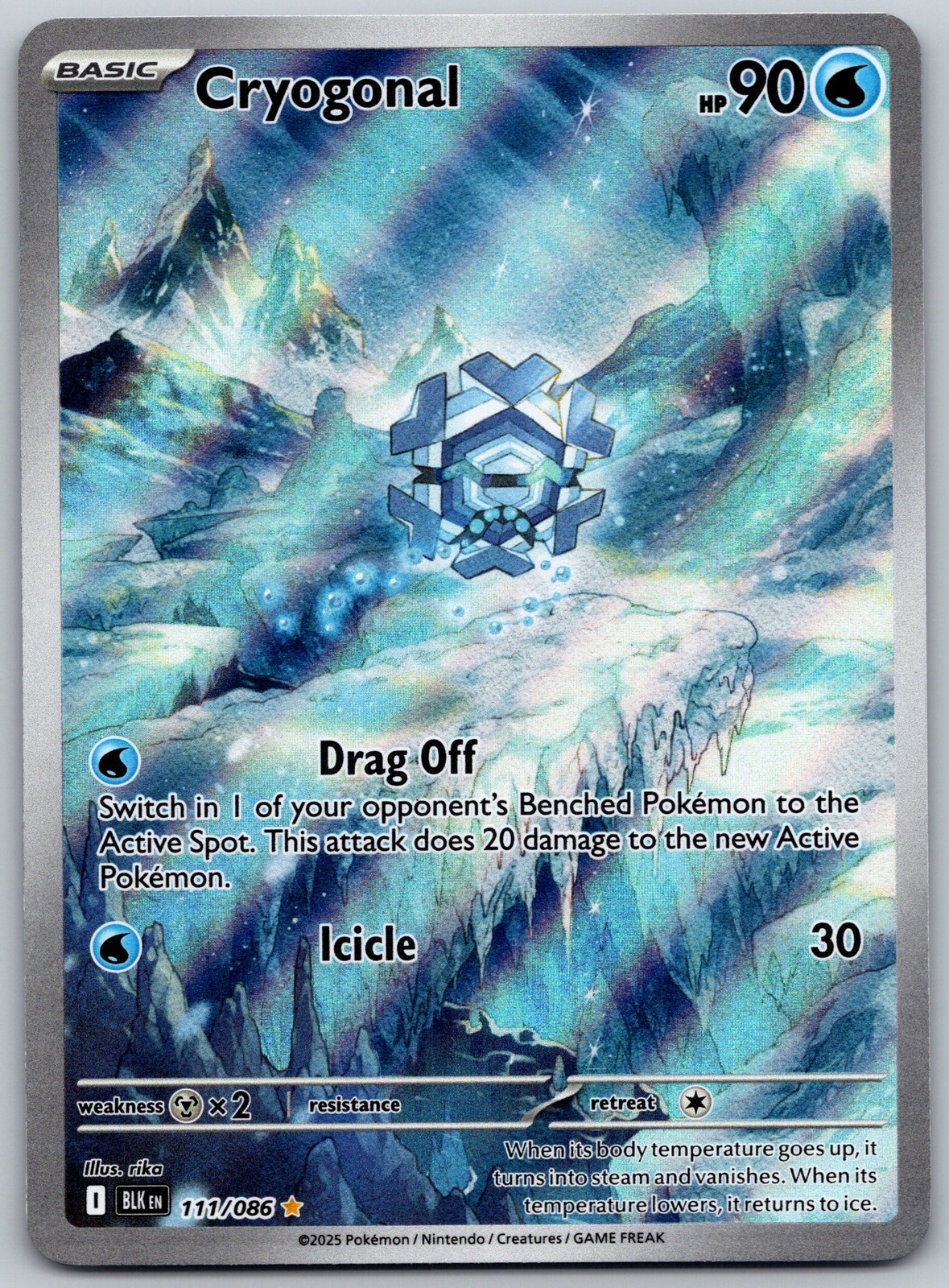 SV: Black Bolt #111/086 Cryogonal