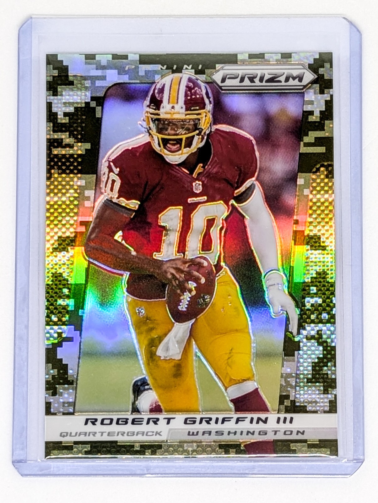 2013 Panini Prizm Camo Prizm #171 Robert Griffin III Washington SP
