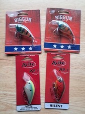 Freshwater Lures Lot Of 4,Big Gun Lures