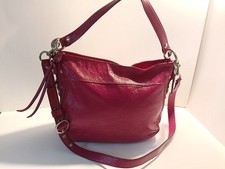 Vintage Coach Zoe Hobo Bag, Red, F15478