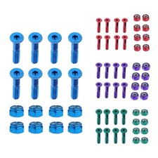 8pcs Replacement Skateboard Truck Hardware Screws Bolts
