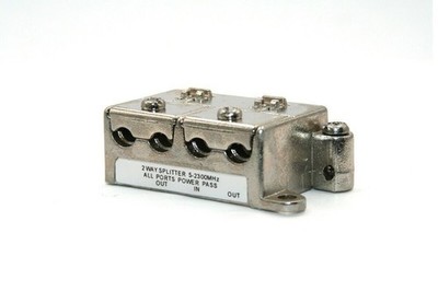 Emme Esse PlugIN-Serie 2-Ausgang Verteiler, 81652 P2 im Druckguss - 8 Stück