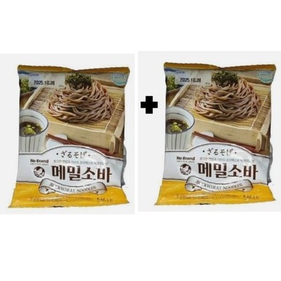 NO BRAND Buckwheat Cold Soba Noodle 211g X 2 packs Japan Style Korea Free Ship