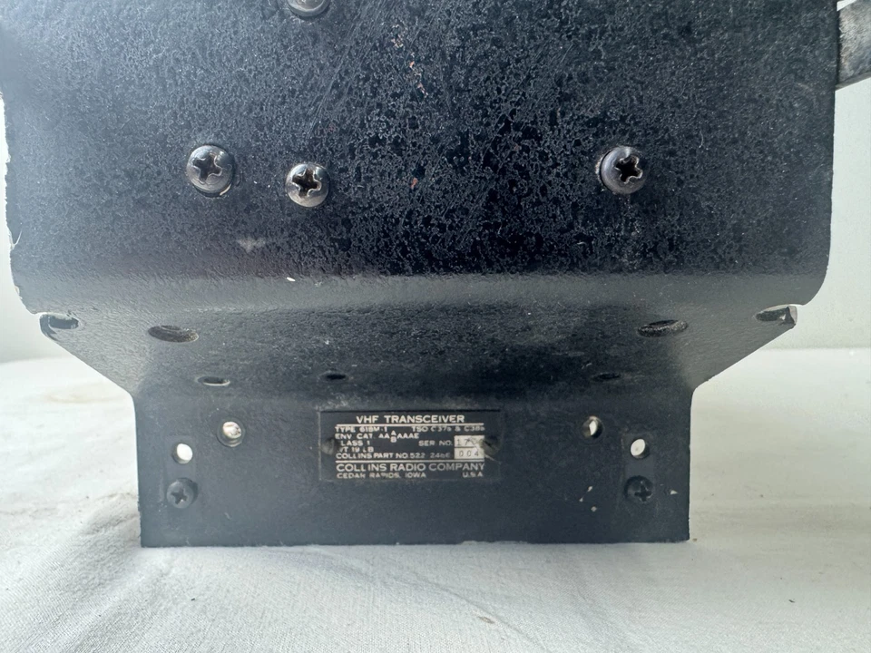 Rockwell Collins - 618-M1 - Transceptor VHF-22A VHF COM - Sin estuche - Piezas Foto 3 de 4