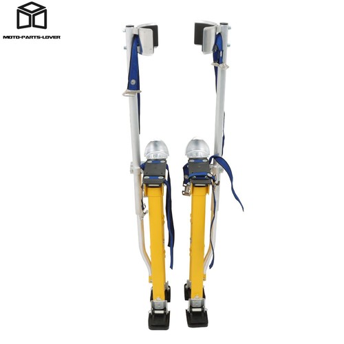 Gelbe Trockenbau Stelze 24"-40" verstellbar Aluminium Werkzeug Stelze für Malerei Taping - Bild 4 von 12