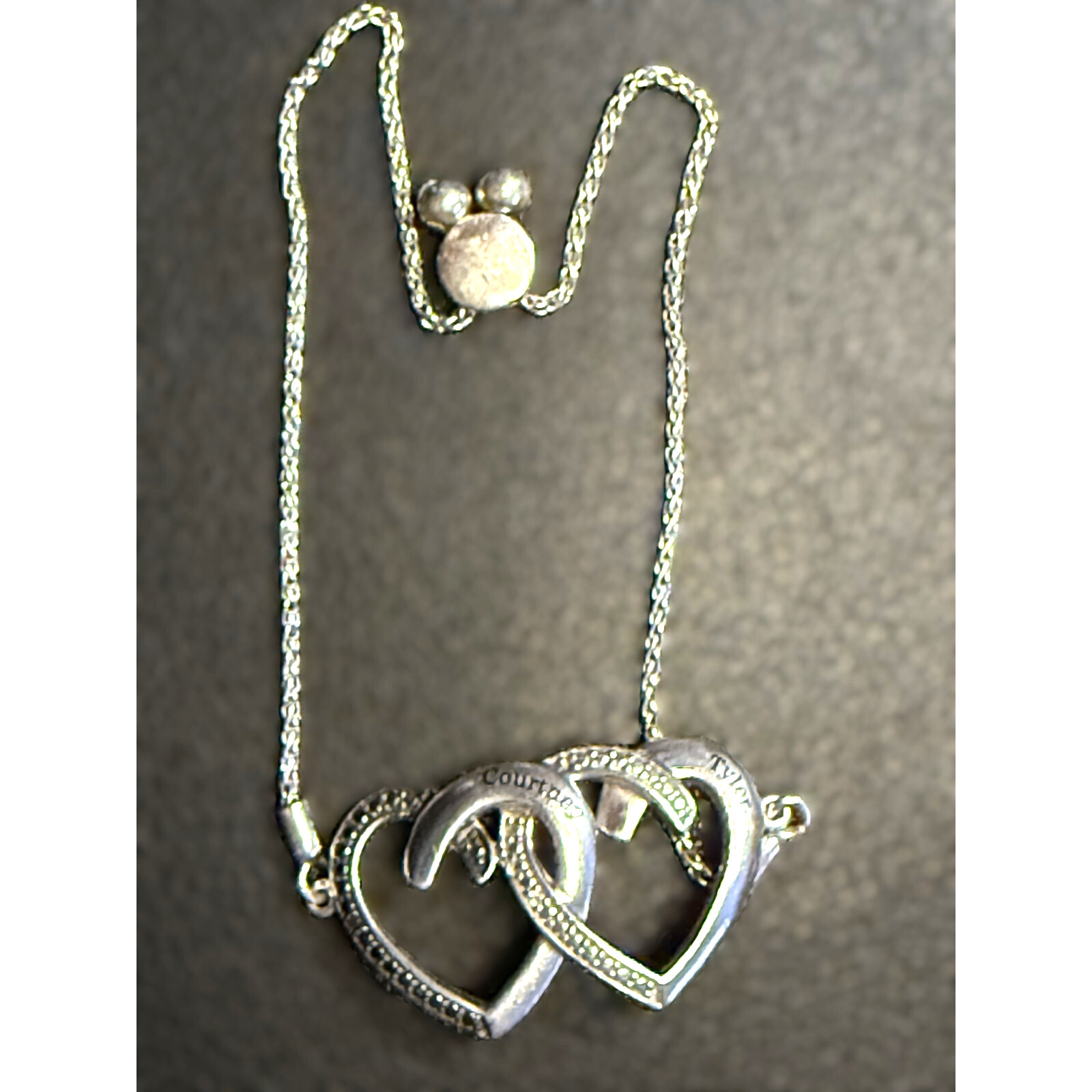 Unstoppable Love Couple's Interlocking Hearts Cou… - image 4