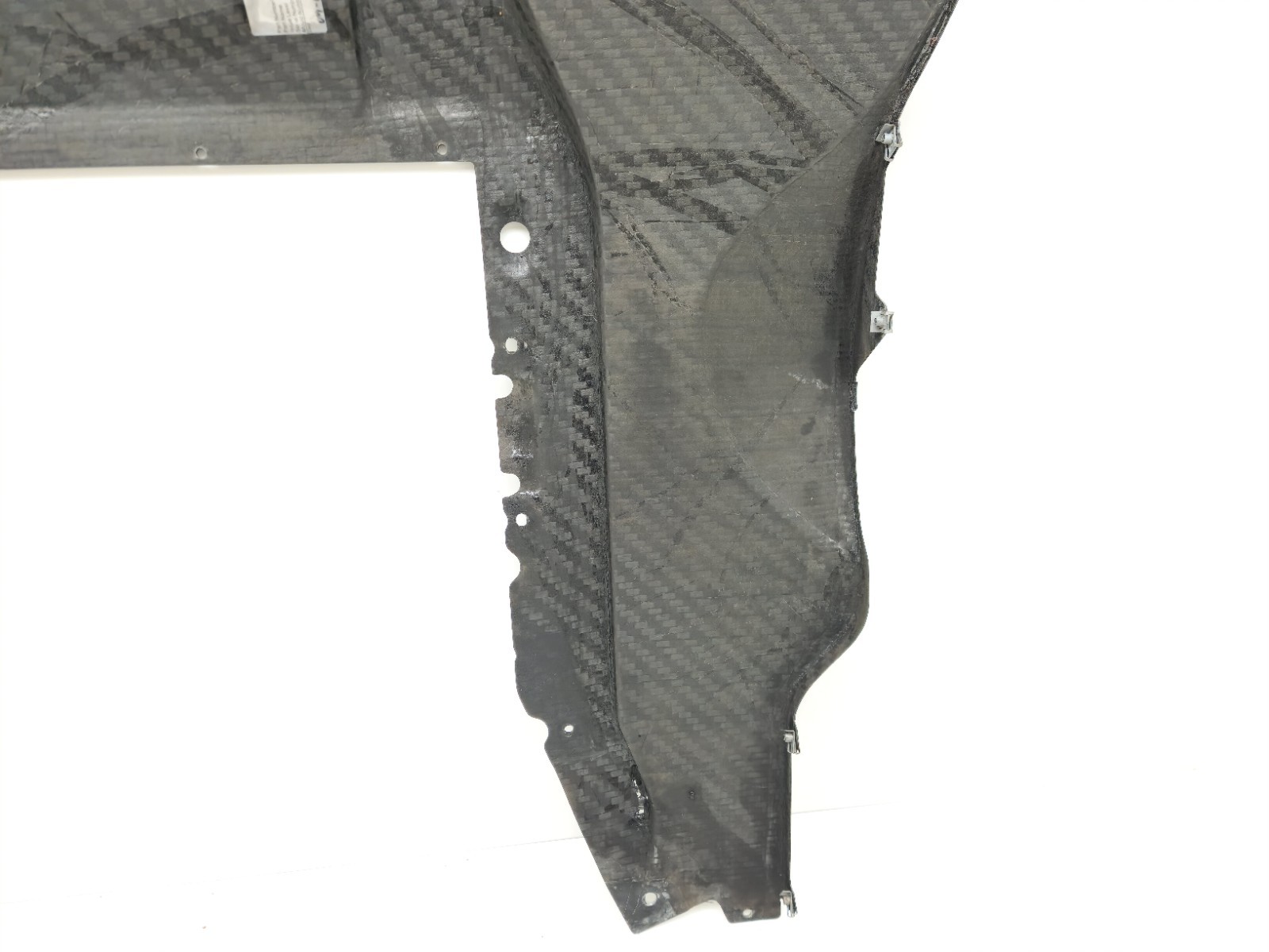2015-2017 MCLAREN 675LT REAR BUMPER UNDER DIFFUSER CARBON FIBER 11A7977RP OEM