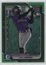 2024 Bowman Chrome Prospects Mega Box Green Mojo Refractor /99 Eriel Dihigo 0jm6