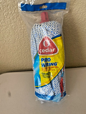 New O Cedar Pro Wring Twist Mop Refill Head Triple Action Fibers