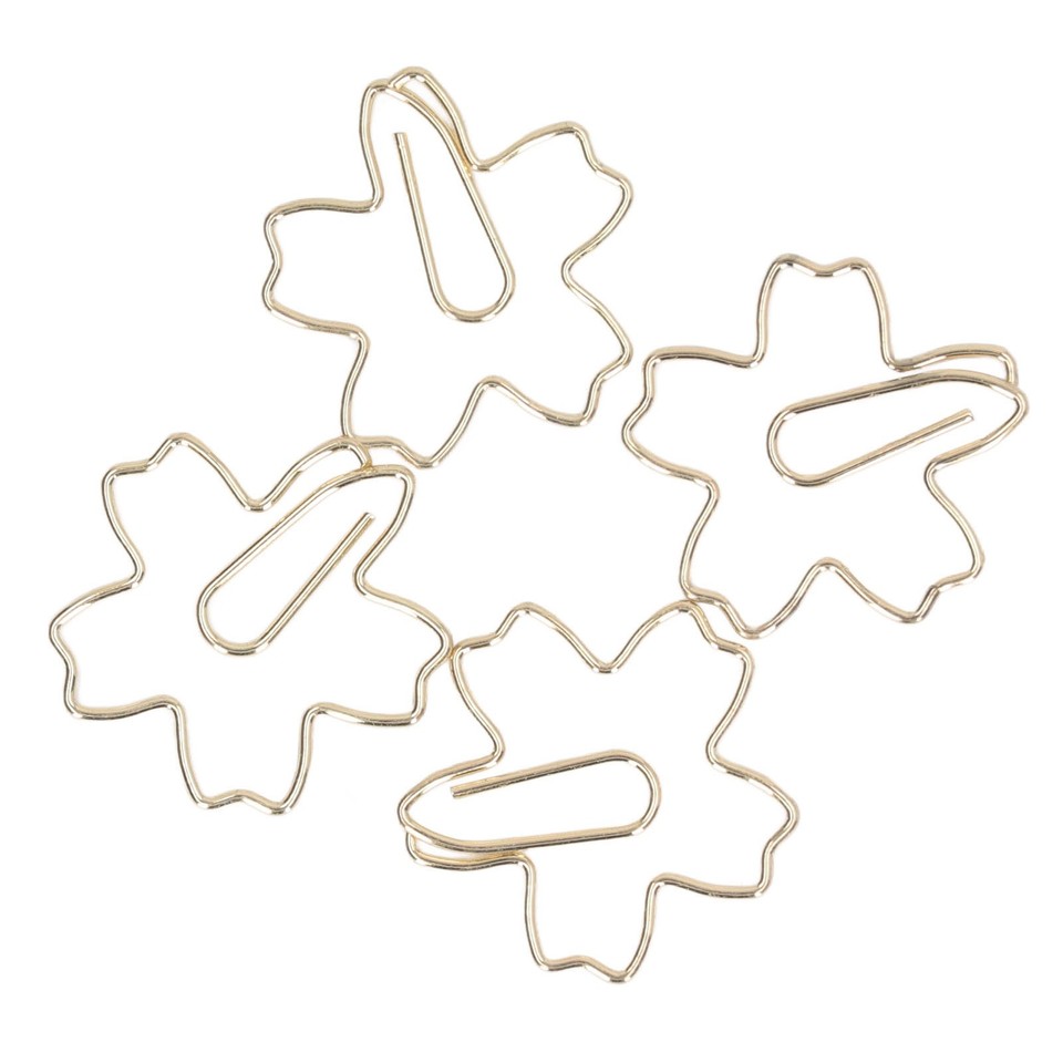 Small Paper Clips Unique Shape Versatile 50 Pcs Paper Clips For File ...