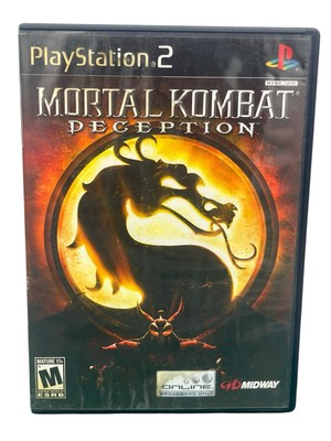 Mortal Kombat Deception Sony PlayStation 2 PS2 Video Game