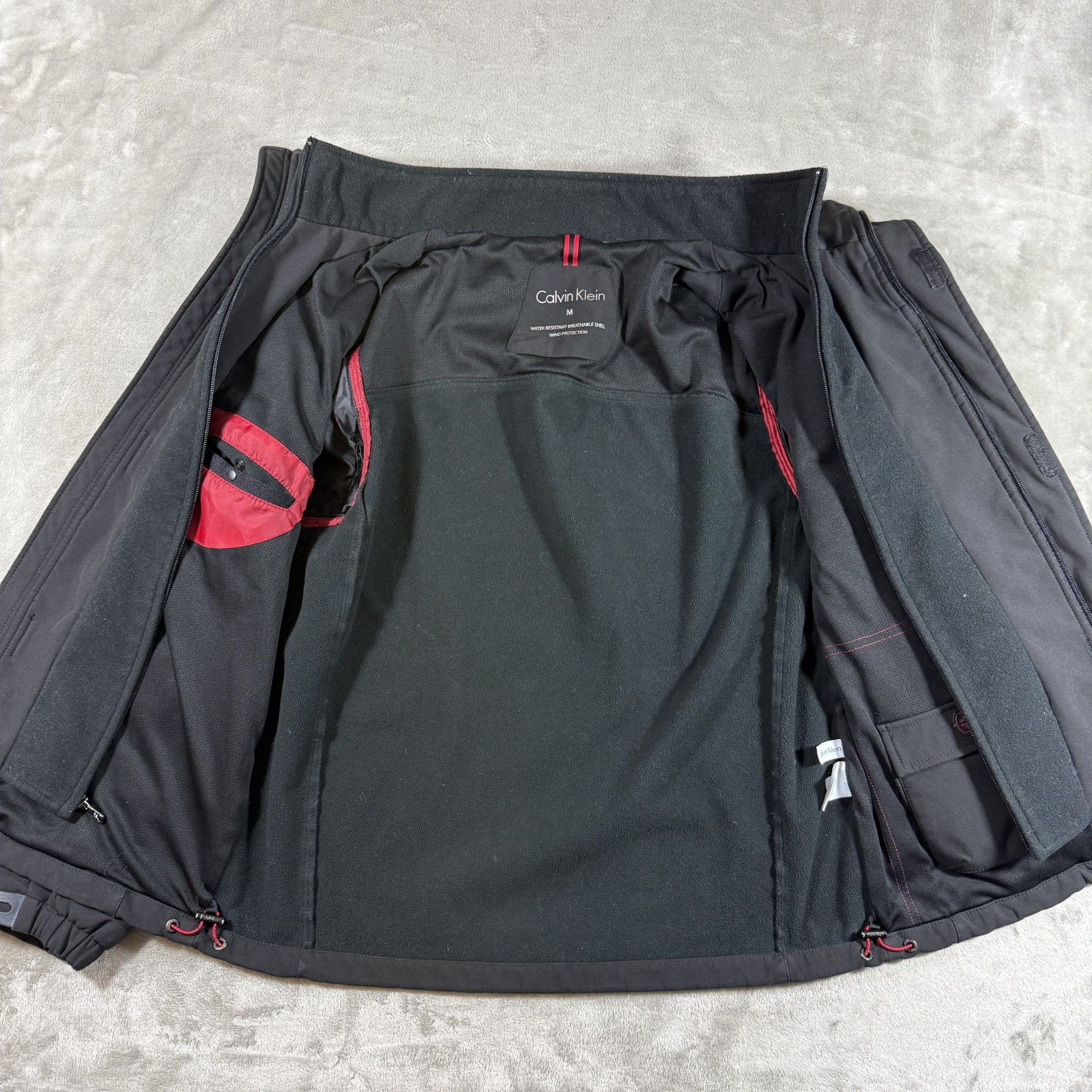 Calvin Klein Lined Windbreaker Softshell Jacket 2… - image 2