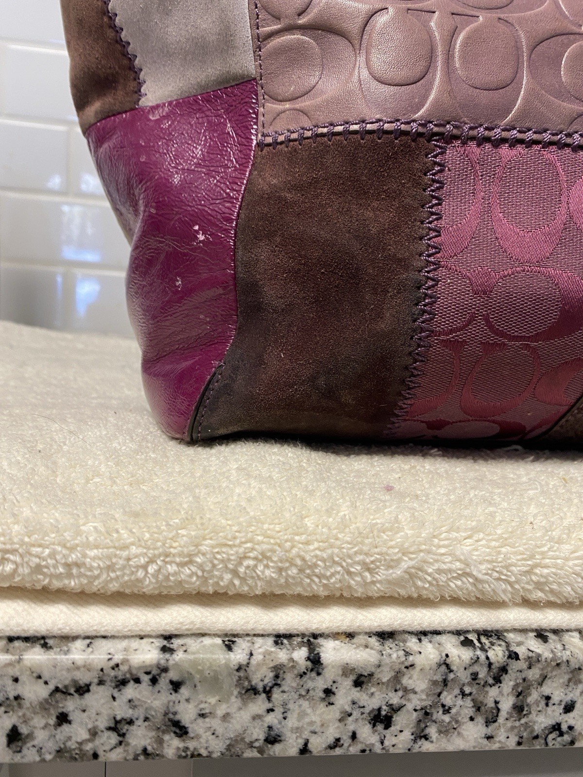 Coach Patchwork Tote Bag - image 6