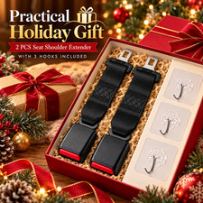 2pcs 9.25 Car Seat Belt Extender Safety Buckle Webbing Extension Strap Auto Us