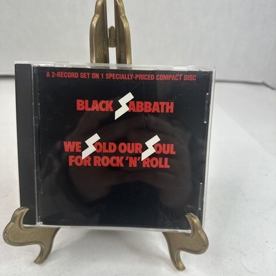 Black Sabbath WE SOLD OUR SOULS FOR ROCK & ROLL Music CD G8
