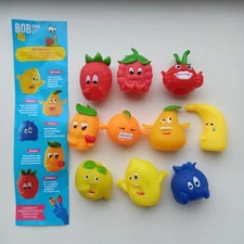 Snail Bob, Fruity emotions, Fruits, Extra Kinder Surprise  Full set