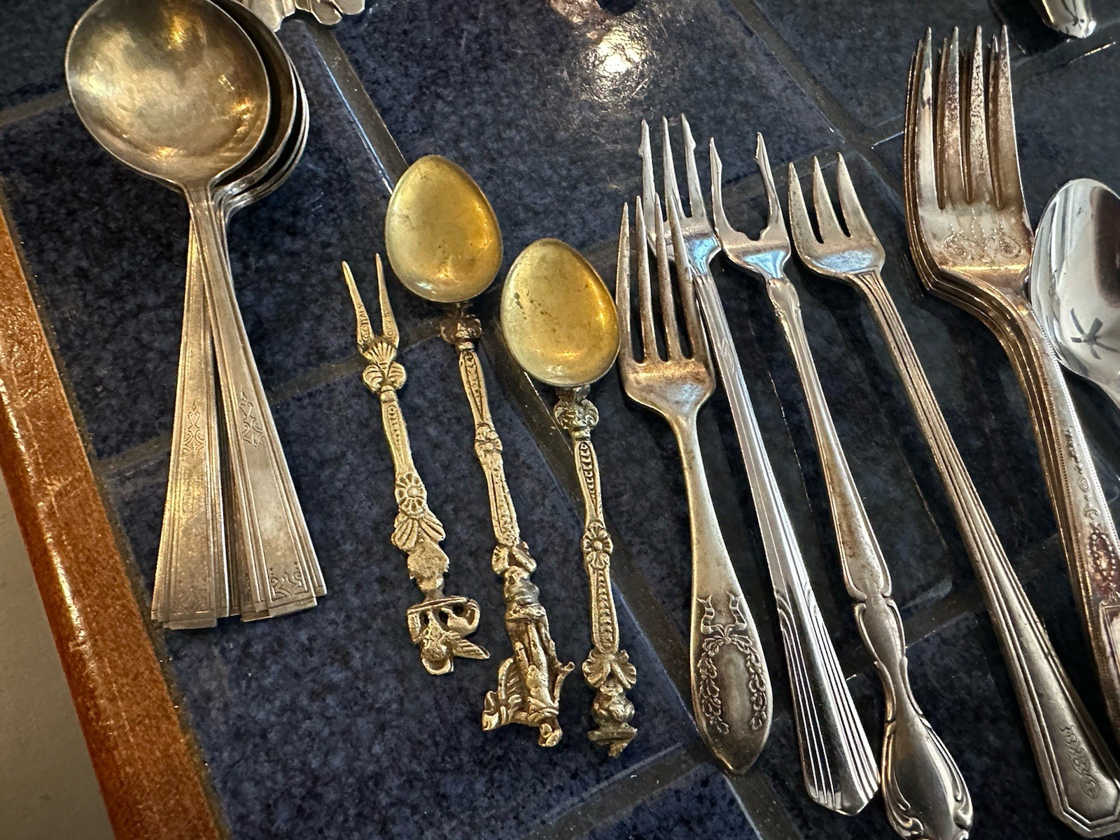 Vintage LOT of Silver Plated Mixed Flatware & Misc. - Qty 103 Pieces