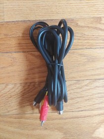 Sega Saturn Console W/Cords - MK-80000A Black - Tested/Works - Fast Shipping!