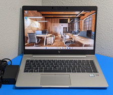 HP EliteBook 840 G6 14" FHD vPRO i7-8th Gen 1.9GHz 8GB 256GB SSD Win11Pro PowAd