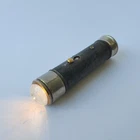 Vintage WWII Army Green EVERREADY Torch Made in England Military Flashlight