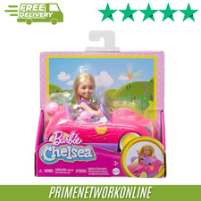 Barbie Chelsea Toy Car Set with Bear-Themed Convertible & Chelsea Doll ⭐⭐⭐⭐⭐