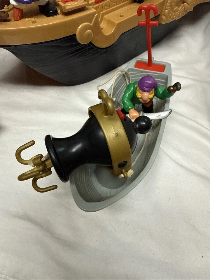 Gran Lote De Colección Fisher Price Grandes Aventuras Barco Pirata *Ver Descripción Foto 2 de 4
