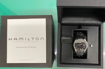 Hamilton Jazzmaster Viewmatic H325150 Black Dial Automatic Men s Junk
