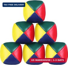 6 Packs Juggling Balls Set for Beginners, Quality Mini Durable Juggle Ball Kit,