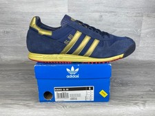 Adidas SL 80, Rare 2003 issue, Sz UK 11, US 11.5, EU 46, Navy & Gold