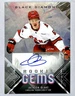 Jackson Blake 2024-25 UD Black Diamond Gems Rookie Auto /199 #RGS-JB Carolina