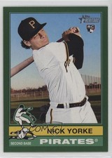 2025 Topps Heritage Dark Green Border Nick Yorke #80 4z8