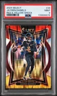 2024 PANINI SELECT RED & YELLOW SHOCK #26 JAYDEN DANIELS ROOKIE RC PSA 9