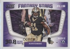 2018 Score Fantasy Stars Alvin Kamara #19 3a3