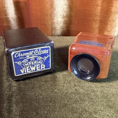 1945~~~Imperial Chromat O Scope Slide Viewer~~~w/Box & Directions EXCELLENT